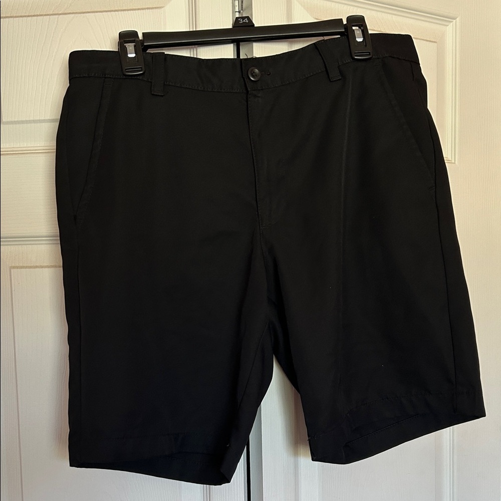Men’s IZOD Golf Performance Shorts - 9” Length - Black